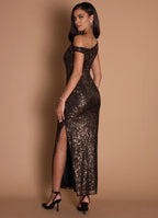Charming Sheath Boat Neck Sleeveless Backless Ankle-Length Evening Dress