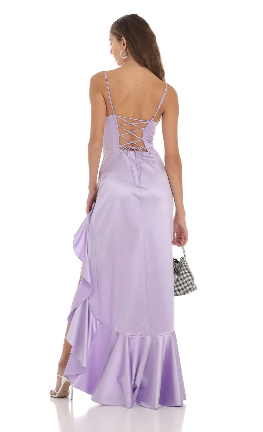 Charming Sheath/Column Cowl Neck Sleeveless Up Floor-Length Prom Dress