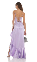 Charming Sheath/Column Cowl Neck Sleeveless Up Floor-Length Prom Dress