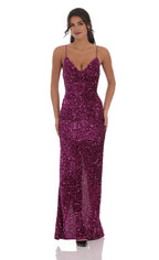 Charming Sheath/Column Spaghetti Straps Sleeveless Up Floor-Length Prom Dress