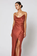 Cheap Fitted Spaghetti Straps Sleeveless Floor-Length Prom Dress