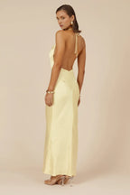 Cheap Mermaid/Trumpet Halter Neck Sleeveless Floor-Length Prom Dress