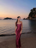 Mermaid Halter Neck Bodice Floor-Length Evening Maxi Dress