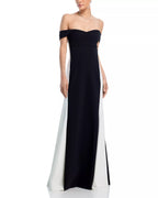 Chic Mermaid Off the Shoulder Two Tone Floor Length Female Prom Dress