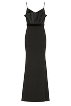 Chic Mermaid Spaghetti Strap Structured Bodice Floor Length Plus Size Prom Dress