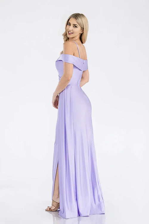 Chic Mermaid Sweetheart Off the Shoulder Open Back Floor Length Prom Dress