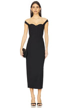 Chic Sheath Off Shoulder Cap Sleeve High Slit Midi Length Prom Dress