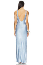 Chic Sheath Scoop Neck Sleeveless Plunging Back Floor Length Evening Dress