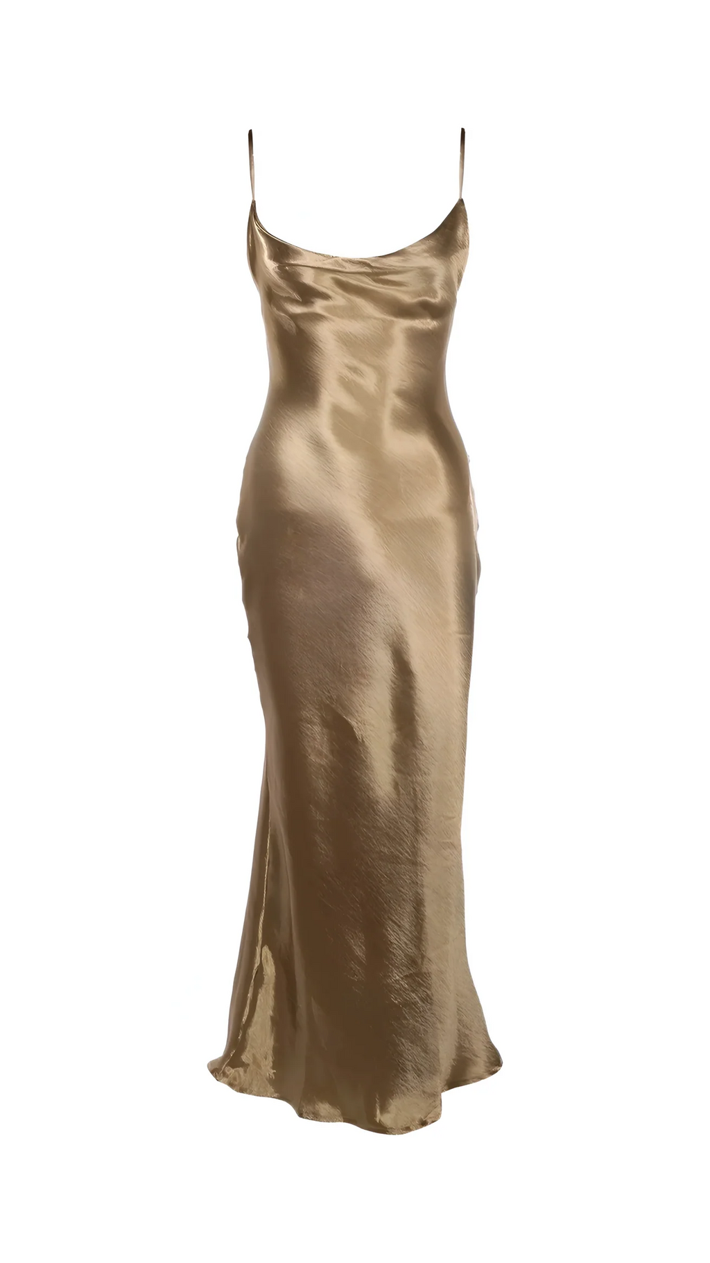 Chic Sheath Square Neck Spaghetti Strap Tie Back Midi Floor Length Hot Sale Prom Dress
