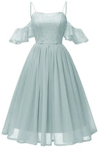 Chic Sage Green Homecoming Dress With Cold Shoulder Lace Bodice And Flowy Chiffon A Line For Teen Girls And Young Women