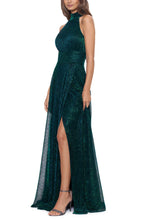 A-Line Halter Neck Sleeveless Zipper Up Sweep/Brush Train Prom Dress
