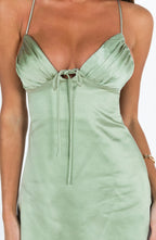 A-Line V Neck Sleeveless Backless Short-Mini Homecoming Dress