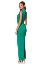 Mermaid/Trumpet Plunging Neck Cap Sleeve Zipper Up Floor-Length Prom Dress