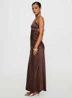 Mermaid/Trumpet Spaghetti Straps Sleeveless Backless Floor-Length Prom Dress