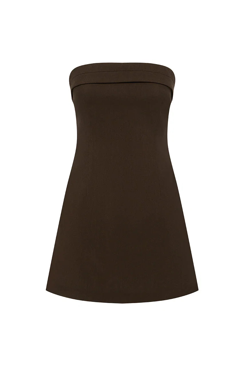 Sheath/Column Strapless Sleeveless Backless Short-Mini Homecoming Dress