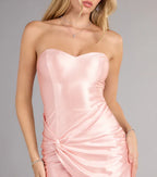 Sheath/Column Strapless Sleeveless Zipper Up Back Short-Mini Homecoming Dresses