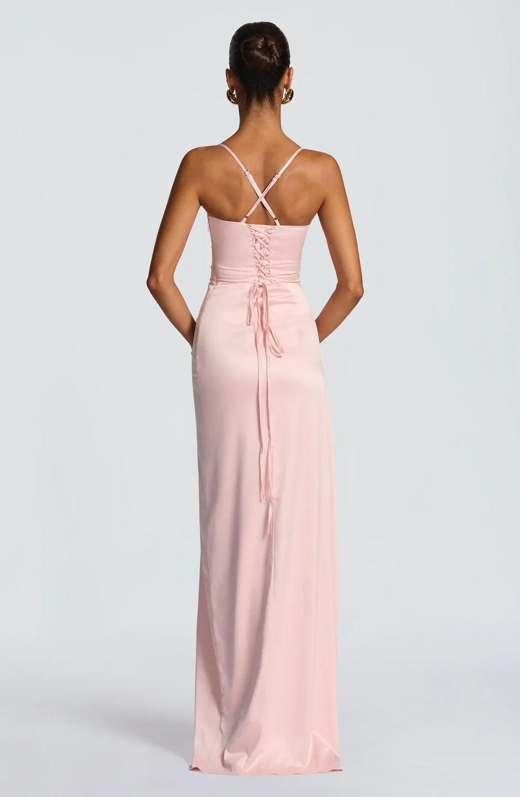 Sheath/Column Sweetheart Neck Sleeveless Up Floor-Length Prom Dress