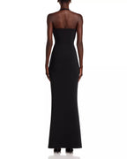 Classic Sheath Halter Neck Sleeveless Open Back Floor Length For Ladies Prom Dress