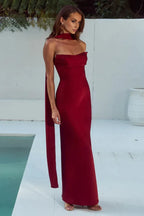 Fitted Strapless Sleeveless Floor-Length Prom Dress