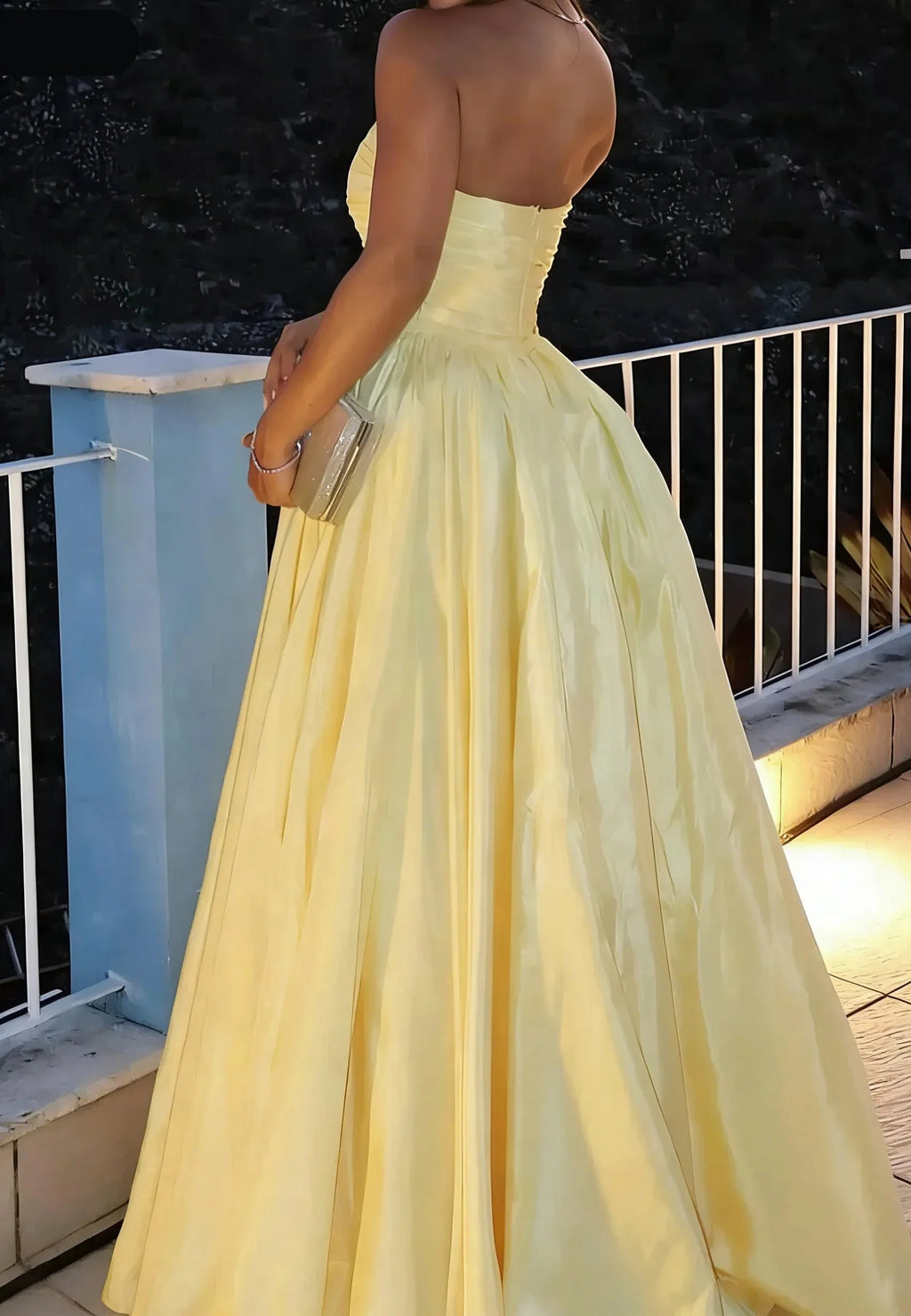 Classy Off The Shoulder Sleeveless A-Line Pleated Floor Length Prom Dress