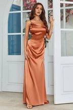 Cowl Neck Sleeveless Mermaid Modern Off the shoulder Floor length Party Dress Hot Sale For ladies