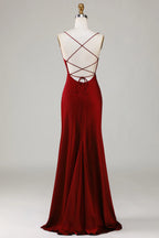 Cowl Sleeveless Sheath Enchanting Off the shoulder Floor length Party Dress For Sale For women