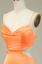 Cowl Sleeveless Sheath Tight Off the shoulder Short Party Dress For Sale For women