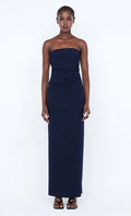 Crisp Sheath Strapless Sleeveless Open Back Floor Length For Sale Prom Dress