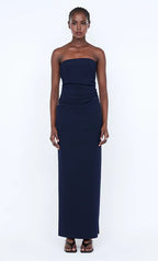 Crisp Sheath Strapless Sleeveless Open Back Floor Length For Sale Prom Dress