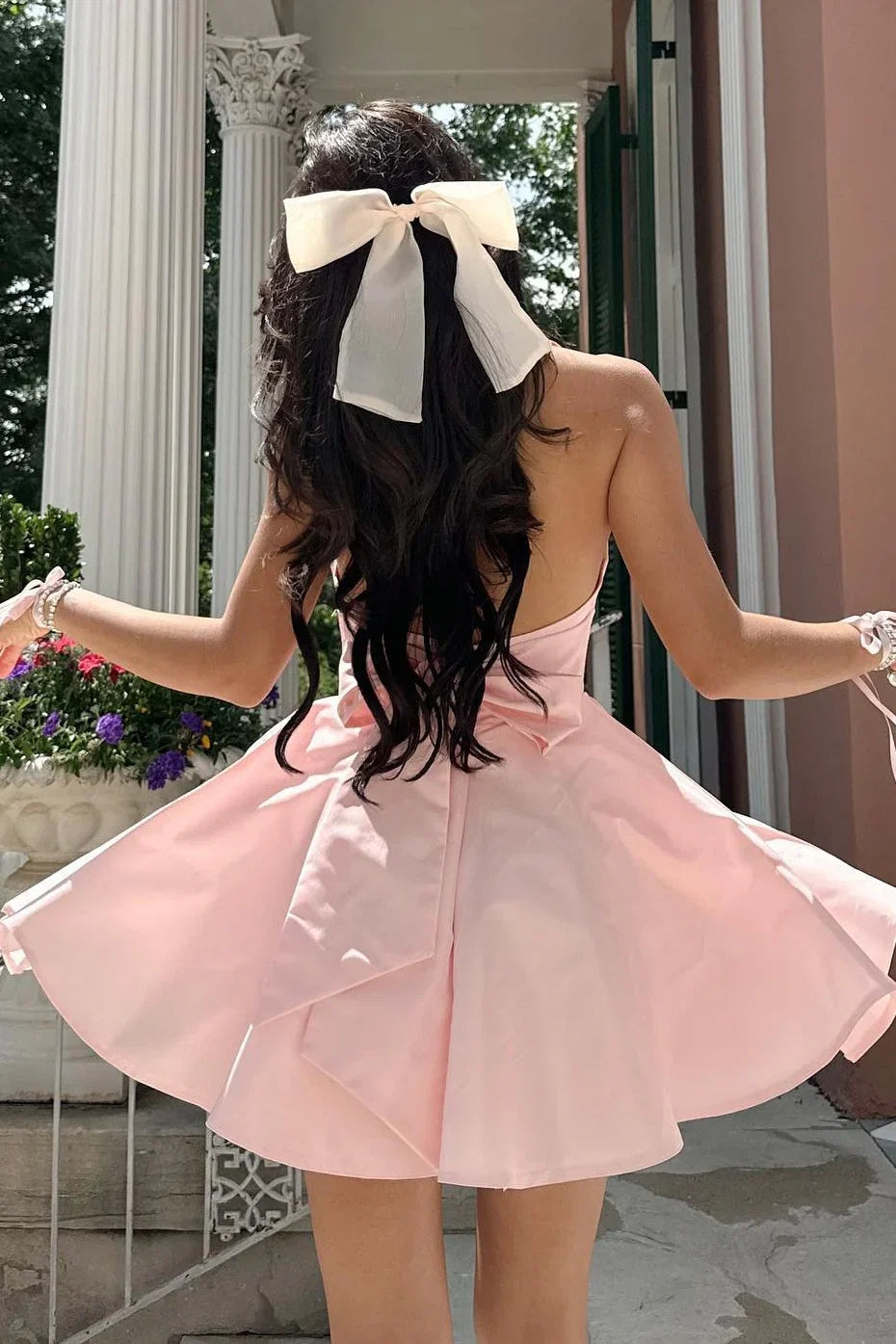 A Line Sweetheart Sleeveless Zipper Up Short-Mini Homecoming Dress