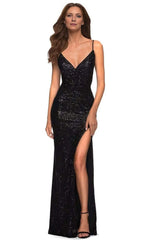 Deep V-Neck Sleeveless Sheath Gorgeous Floor length Prom Dress For Sale For Women