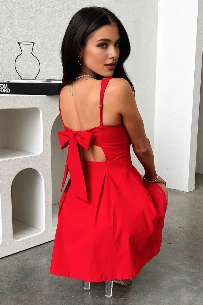 Discount A-Line Square Neck Sleeveless Pleated Short-Mini Homecoming Dress