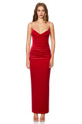 Discount Column Sweetheart Neck Sleeveless Ankle-Length Prom Dress