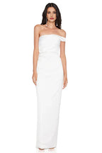 Discount Fitted Off Shoulder Sleeveless Floor-Length Prom Dress