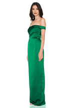 Cheap Fitted Off Shoulder Sleeveless Floor-Length Prom Dress