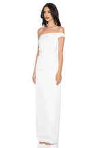 Discount Fitted Off Shoulder Sleeveless Floor-Length Prom Dress