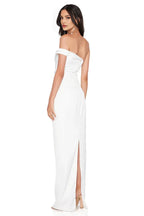 Discount Fitted Off Shoulder Sleeveless Floor-Length Prom Dress