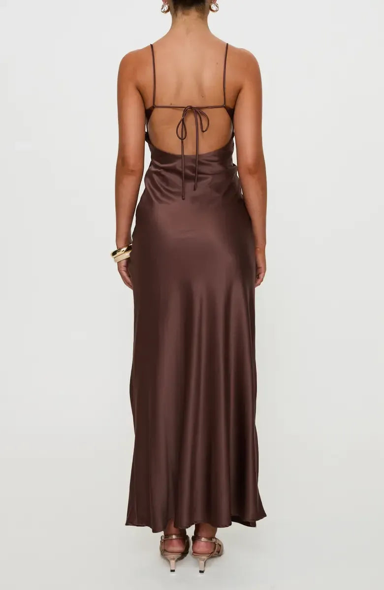 Discount Fitted Spaghetti Straps Sleeveless Floor-Length Prom Dress