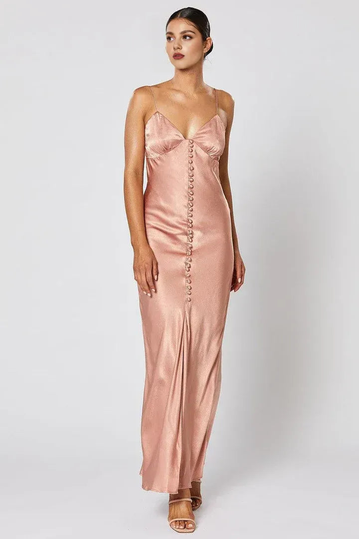 Discount Fitted V Neck Sleeveless Floor-Length Prom Dress
