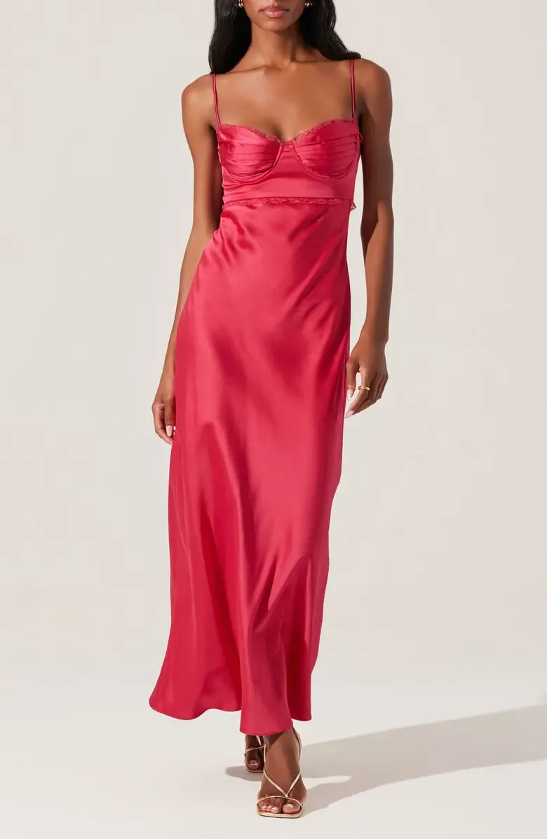 Discount Mermaid Spaghetti Straps Sleeveless Floor-Length Prom Dress
