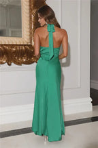 Discount Mermaid/Trumpet High Neck Sleeveless Floor-Length Prom Dress