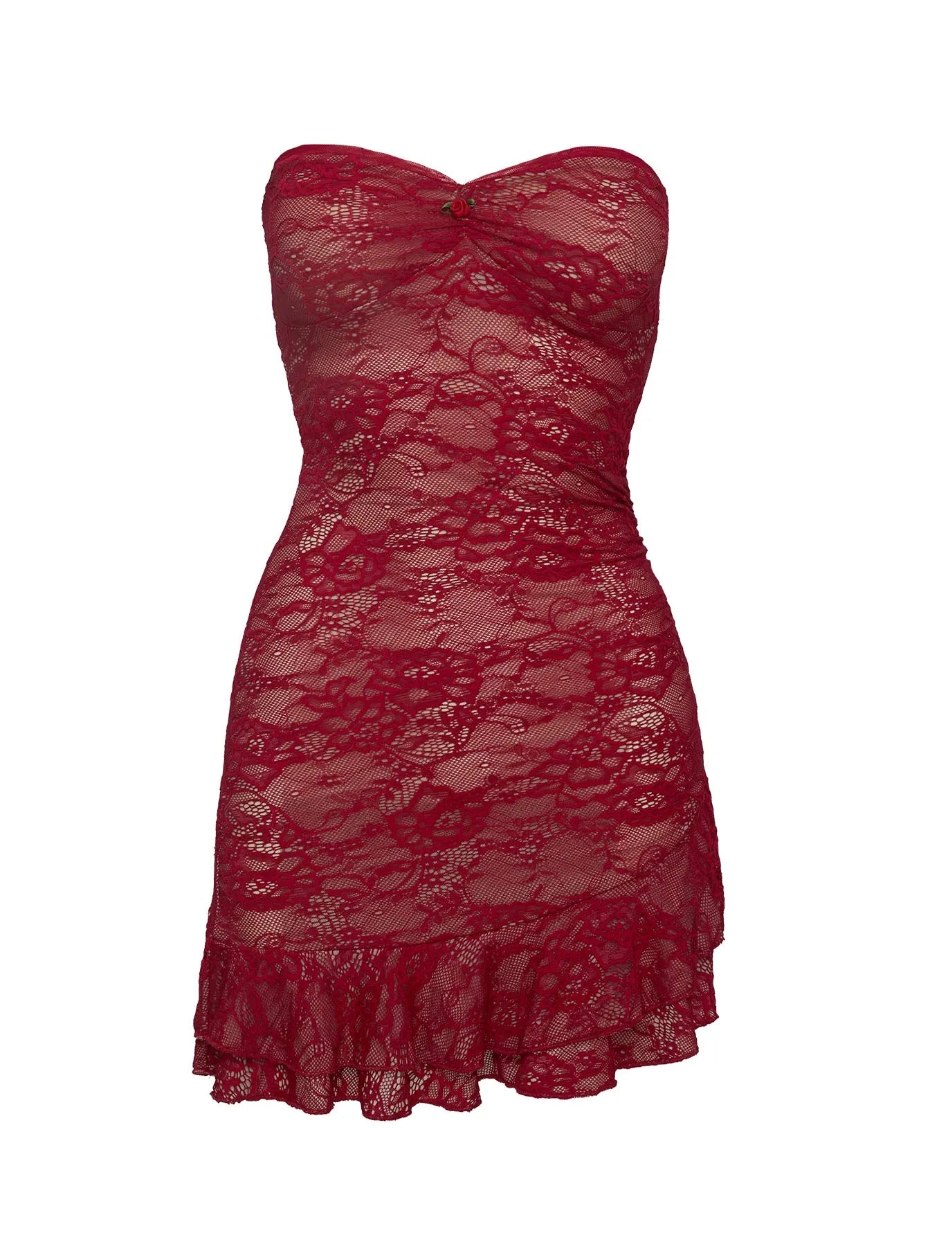 Discount Sheath Strapless Neck Sleeveless Backless Short-Mini Homecoming Dress