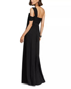 Dramatic A Line One Shoulder Strapless Open Back Train Floor Length Hot Sale Prom Dress