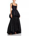 Dramatic Ballgown Square Neck Sleeveless Corset Back Floor Length For Adults Prom Dress
