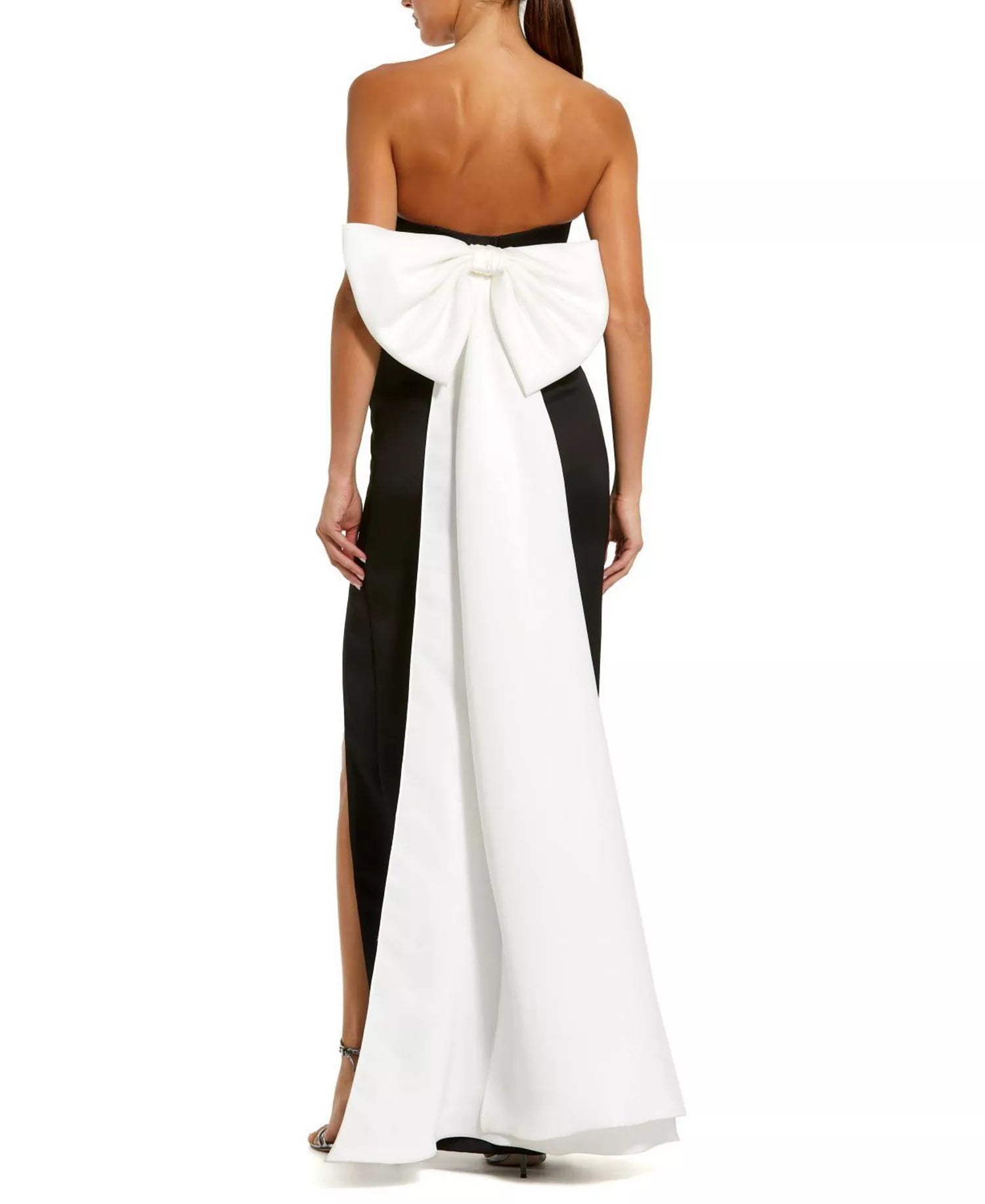 Dramatic Sheath Sweetheart Sleeveless Bow Accent Floor Length For Sale Prom Dress