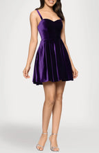 Dreamy A Line Sweetheart Neck Sleeveless Lace Up Back Short Length Homecoming Dress