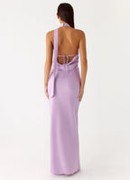Dreamy Sheath Halter Neck Sleeveless Draped Back Floor Length Plus Size Evening Dress