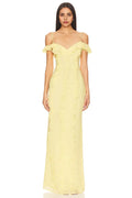 Dreamy Sheath Off Shoulder Short Sleeve Zipper Back Floor Length Evening Dress