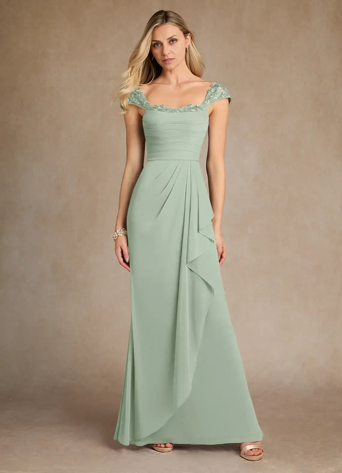 Dress Stormy Sweetheart Sheath Mother Of The Bride Evening Dress Fashion Cape Sleeve Back Zip Mother Of The Groom Dresses