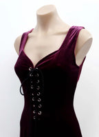 Edgy Sheath Sweetheart Sleeveless Lace-Up Burgundy Floor-Length Evening Dress For Women Hot Sale